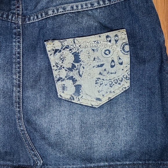 Desigual Denim Mini Skirt - Picture 6 of 6